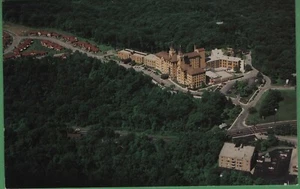 Vintage Ohio OH Postcard Aerial View of Twin Towers Cincinnati - Picture 1 of 4