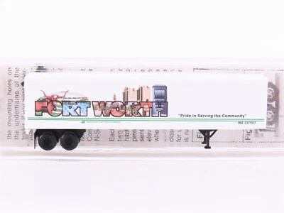 N Scale Micro-Trains MTL 67160 BNZ BN Intermodal Fort Worth 45' Trailer - Image 1 of 4