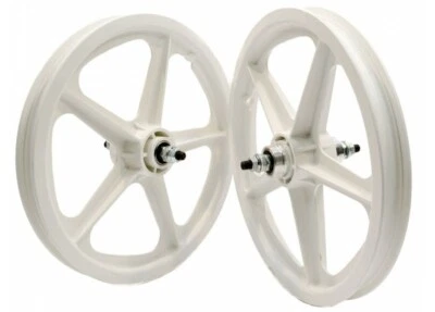 16" SKYWAY Tuff Wheels White - Image 1 of 2