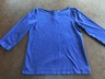 Women's Size M ANN TAYLOR LOFT  Top Shirt  3/4 Sleeves Blue