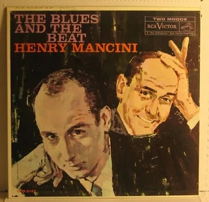 CRANIUM'S Henry Mancini THE BLUES AND THE BEAT orig Mono Lp JAZZ w/inner - Picture 1 of 6