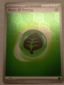 Pokemon - Basic Grass Energy Holo - Scarlet & Violet - SVE EN #1 Mint, 2023 - Bild 1 von 2