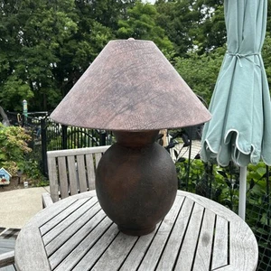 MCM Casual Lamps of California Ceramic 28” Table Lamp 2001 Ginger Jar - Picture 1 of 17