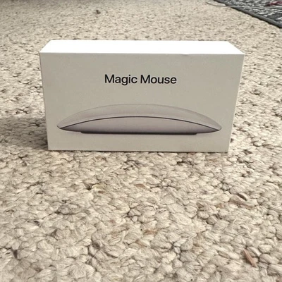 Apple Magic Mouse MK2E3AM/A Wireless Bluetooth USB-C Touch - White MINT - Image 1 of 4