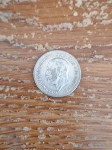 1930 Gran Bretagna argento (.500) sei pence - Foto 1 di 4