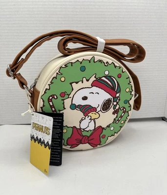 Bolso Bandolera Loungefly Peanuts Snoopy & Woodstock Corona NUEVO (ENVÍO GRATUITO) Foto 1 de 4