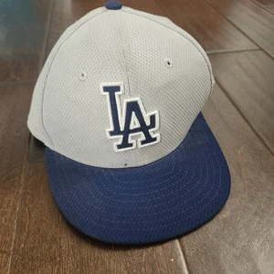 New Era YOUTH Kids Los Angeles Dodgers Fitted Hat - Size 6 1/2 - Picture 1 of 13