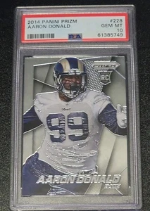 2014 Panini Prizm Aaron Donald RC PSA 10 - Picture 1 of 4