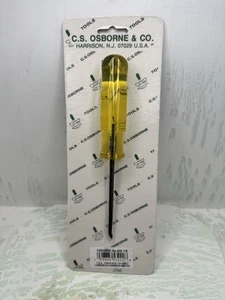 C.S. Cincel de latas Osborne #405, tamaño 1/8" hecho en EE. UU. nuevo - Imagen 1 de 4