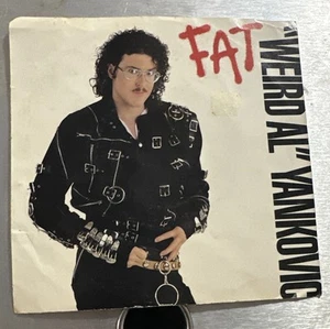 WEIRD AL" YANKOVIC "FAT / YOU MAKE ME" 1988 ROCK´N´ ROLL RECORDS USA PRESSING 7" - Picture 1 of 7
