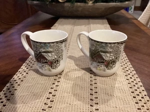Johnson Brothers Friendly Village Lot of 2 - 3 7/8" Coffee Cups Mugs - Bild 1 von 3