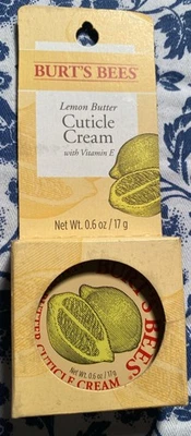 Burt's Bees Lemon Butter Cuticle Cream With Vitamin E - 0.60 fl. oz - Image 1 of 2