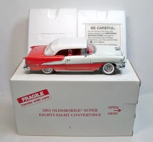 Danbury Mint: 1955 Oldsmobile Super 88 Convertible 1:24 Scale Diecast - Picture 1 of 11
