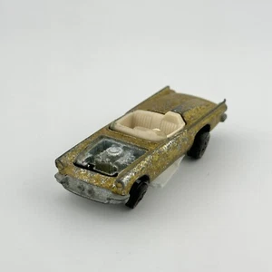 Vtg 1968 Hot Wheels Redline Classic '57 T-Bird Gold White Mattel Original USA - Picture 1 of 11