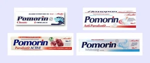 POMORIN TOOTHPASTE CLASSIC, ANTI PARADONTIT, PARADONTIT ACTIVE , WHITENING - Picture 1 of 9