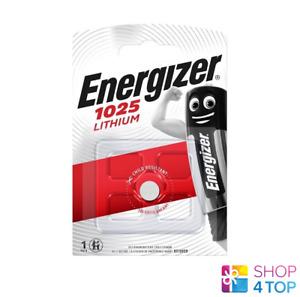 ENERGIZER CR1025 LITHIUM BATTERY 3V CELL COIN BUTTON EXP 2030 NEW