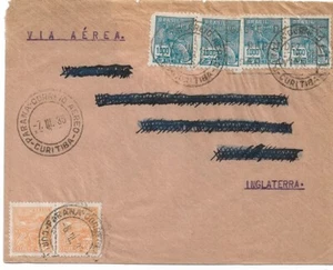 1935 BRAZIL COVER WITH VARIOUS STAMPS TO ENGLAND MY REF 6062 - Picture 1 of 1