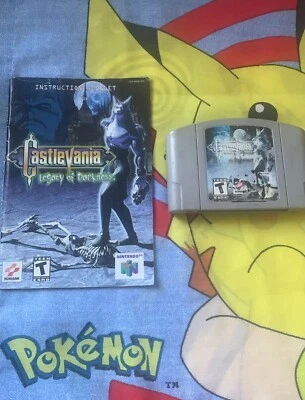 Castlevania Legacy of Darkness Nintendo 64/N64, Authentic Tested Works W/ Manual - Image 1 of 4