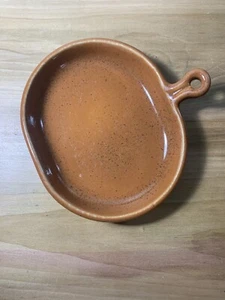 Vintage Mid-Century Modern BENNINGTON POTTERS BISTRO SKILLET 1897 Rust Color MCM - Picture 1 of 7