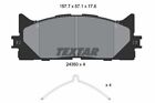 BRAKE PAD SET, DISC BRAKE FOR LEXUS TOYOTA TEXTAR 2435001