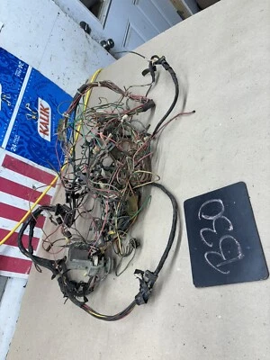 1962 1963 Ford Fairlane Ranchero Dash chicote de fios projeto desconhecido precisa de reparo - Imagem 1 de 4