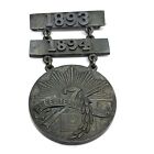 Us Indian War Period Bronze Large Medal Signed G. W. Rosevelt. Diameter 1.5/8”.