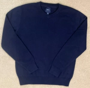 Maglione pullover scollo a V GAP KIDS taglia XL 12 ragazzo blu navy - Foto 1 di 5