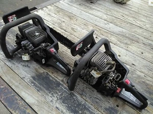 2 Craftsman Incredi-Pull 55cc Chainsaws 316.350840 one w/18" Bar - Parts/Repair - Picture 1 of 24
