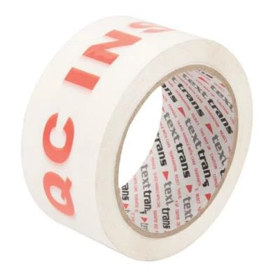 PACPLUS Q C INSPECTED Packaging Parcel Packing Tape Strong 50mm x 66m - Low Noise
