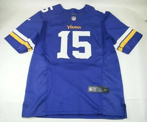 # 15 GREG JENNINGS VIKINGS NIKE ON FIELD SIZE 44 JERSEY NFL - Picture 1 of 12