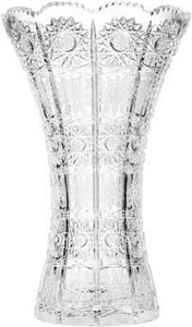 Böhmische Kristall 5,75" Vase 500 Stück handgeschliffener Kristall - Bild 1 von 3