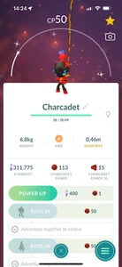 Pokémon shiny Charcadet - TRADE 20k stardust - Picture 1 of 1