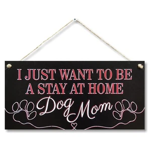 CARISPIBET I just want to be house novelty decor funny pet owners decorations - Picture 1 of 6