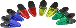 VIP Home Essentials - Thick Plastic Clips With Neodymium Magnet - 8 Clips - Picture 1 of 6