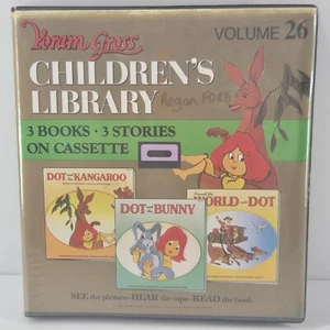 Yoram Gross Children's Library Cassette Storybook Dot And The Kangaroo 3 Books - Picture 1 of 7