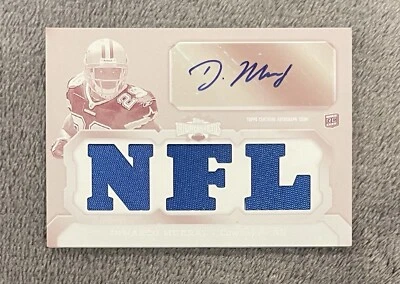 2011 Topps Triple Threads Printing Plate 1/1 DeMarco Murray Rookie Auto RC - Image 1 of 2