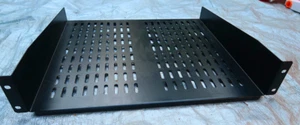 StarTech 2U Server Rack Shelf CABSHELFV Vented 19" Cantilever Tray New - Picture 1 of 5