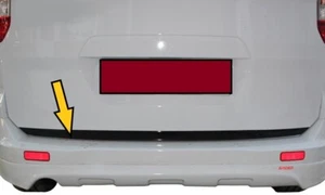 Under Rear Trunk Lid Chrome Cover For Ford Courier Tourneo 2014 And Later - Picture 1 of 1
