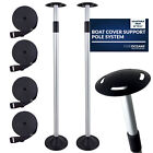 Boat Cover Support Pole System, Adjustable From 39" To 51", 2-Pack