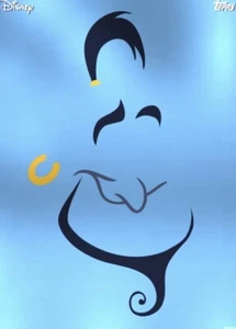 [DIGITAL CARD] Topps Disney - Winking - Aladdin 30th - Chrome It’s Genie - Picture 1 of 1