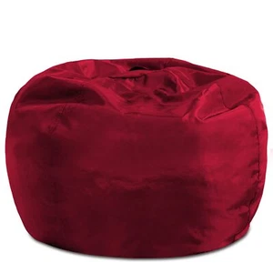 Posh Creations Bean Bag Chair Round Structured Seat for Toddlers and Kids - Picture 1 of 5