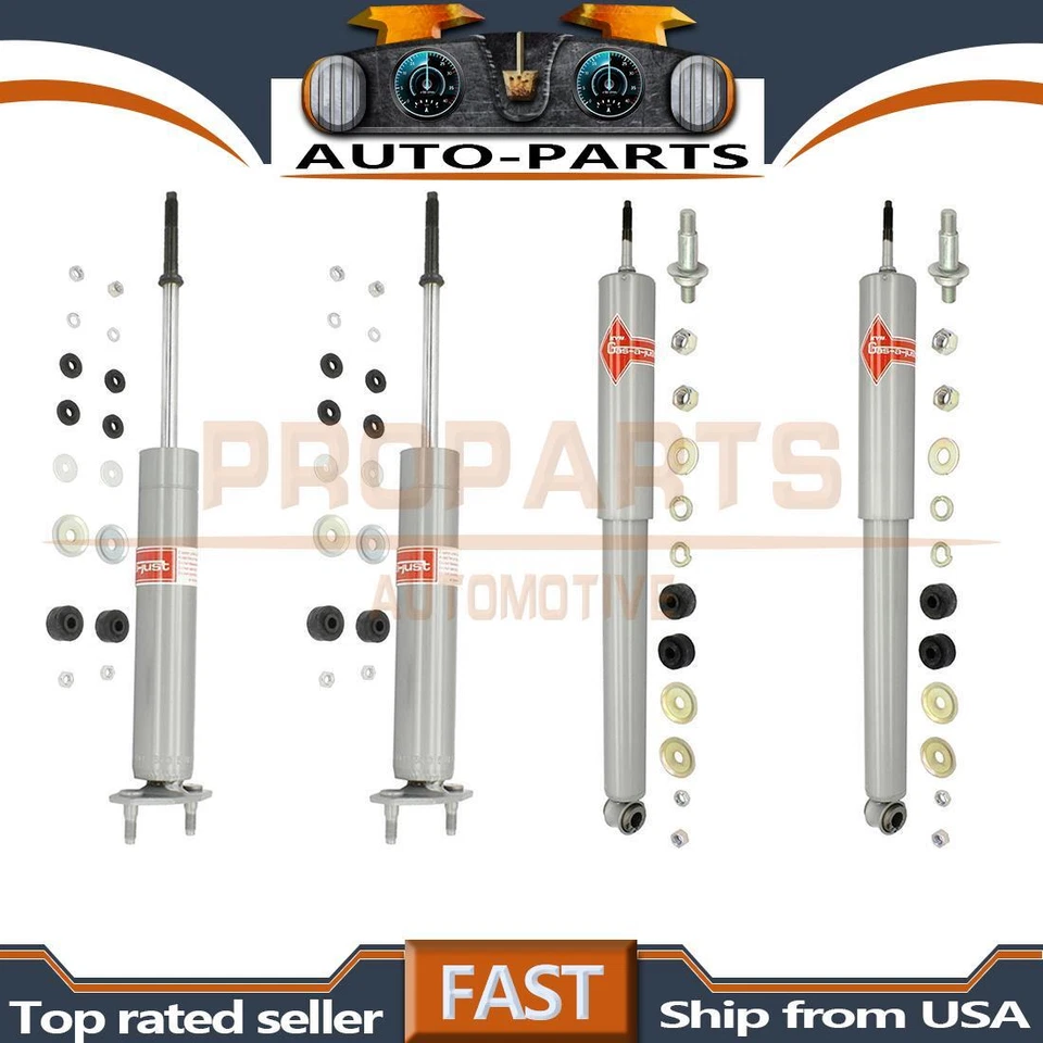 Amortiguadores y puntales KYB 4x amortiguador delantero trasero para AMC Rebel 1970-1970 Foto 1 de 4