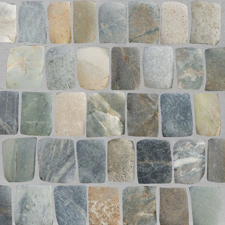 Canine Mix Natural Stone Mosaic Wall & Floor Tile ($17.01/SqFt) - Image 1 of 4