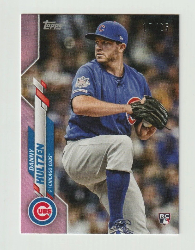 Danny Hultzen RC 2020 Topps Mini On Demand Pink Parallel 17/25 #103 Cubs - Image 1 of 1