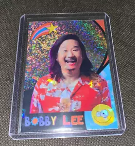 Bobby Lee Tiger Belly Custom Refractor Holographic Trading Card in Toploader - Bild 1 von 4