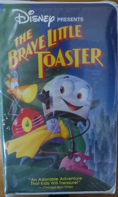 Walt Disney The Brave Little Toaster (VHS 1991 Clamshell) NEW, Sealed RARE - Image 1 of 3
