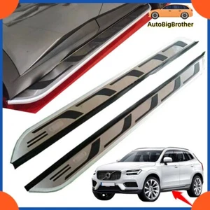 Fits for Volvo XC60 2018-2023 Fixed Running Board Side Steps Pedals Nerf Bar - Imagen 1 de 6