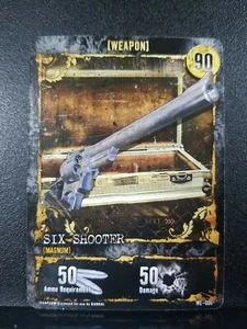 Resident Evil Deck Building Game 2010 Ersatz Waffe Karte Teil DBG Siehe Bilder - Bild 1 von 2