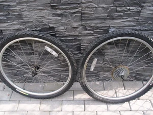 26 in wheels Mavic M238 Shimano Deore LX FH-M565 HB-M564 Parallax 100 - Picture 1 of 16