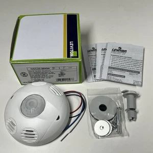 Leviton OSC20-MWW Ceiling Occupancy Sensor 360 Deg Motion Detector 2000 Sq Ft - Picture 1 of 5